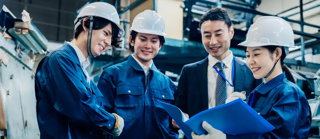 少数精鋭、アットホームな会社